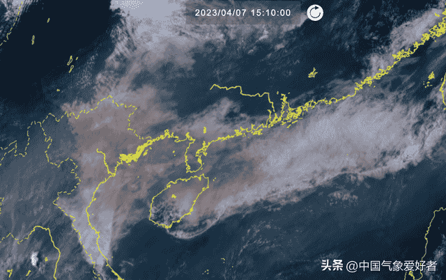 海南广西出现黄云，气象卫星太空可见！分析：东南亚的这件事导致