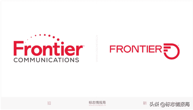 美国电信公司 Frontier 更换新LOGO