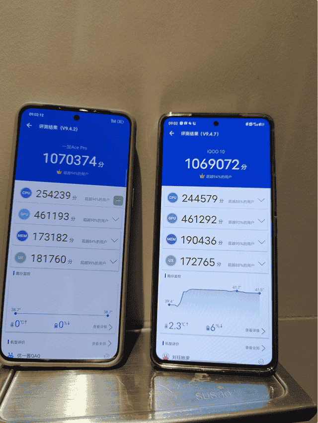 iQOO 10、一加Ace Pro多套横图详细对比，iQOO 10为什么输在起跑线上