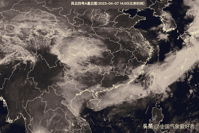 海南广西出现黄云，气象卫星太空可见！分析：东南亚的这件事导致