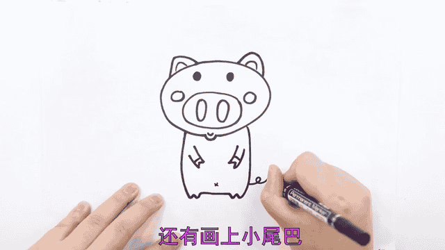 简笔画可爱卡通画