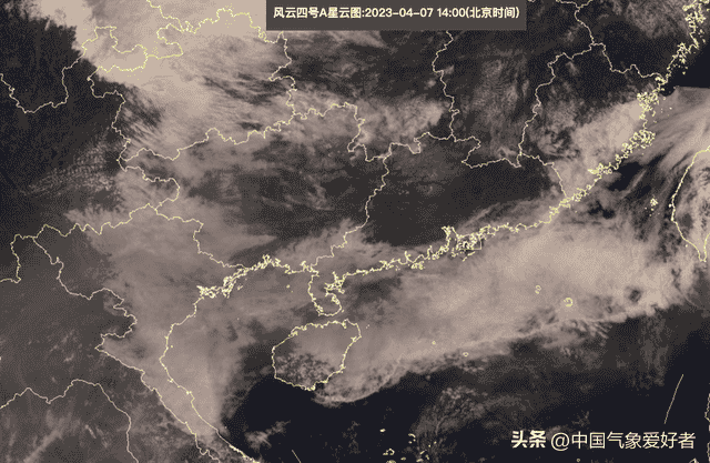 海南广西出现黄云，气象卫星太空可见！分析：东南亚的这件事导致