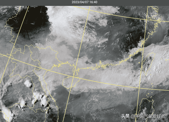 海南广西出现黄云，气象卫星太空可见！分析：东南亚的这件事导致