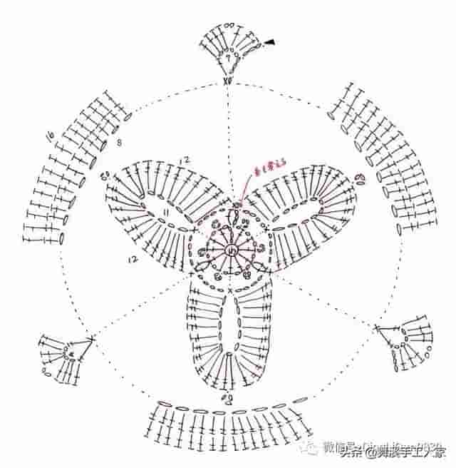 这么多的卡通钩针贴花片，再也不担心装饰花了，赶紧收藏好