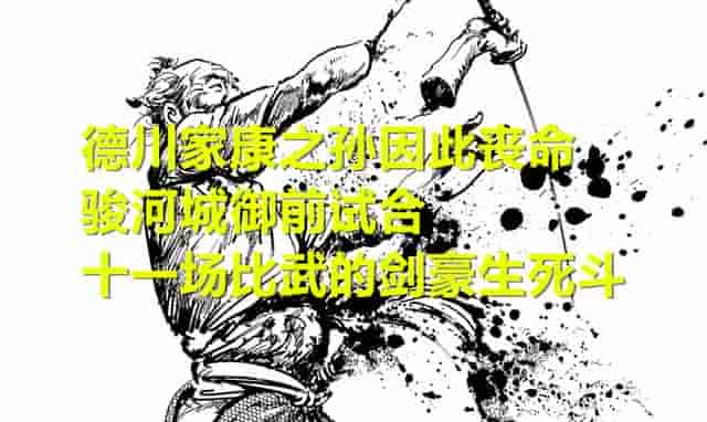 德川家康之孙举办的最残忍比武：织田信长的黑人武士、剑豪生死斗