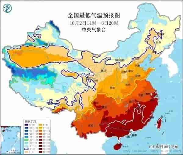 气温“腰斩”，寒潮预警来了