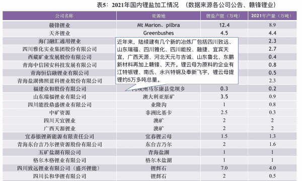 赣锋锂业副总裁：应避免一窝蜂上马锂矿项目，致锂矿价格虚高