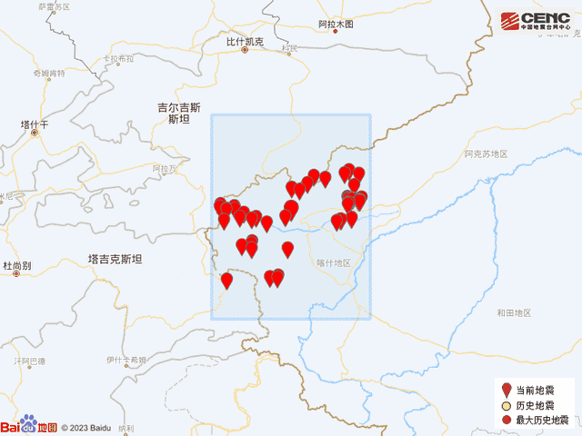 新疆克孜勒苏州阿图什市发生3.3级地震