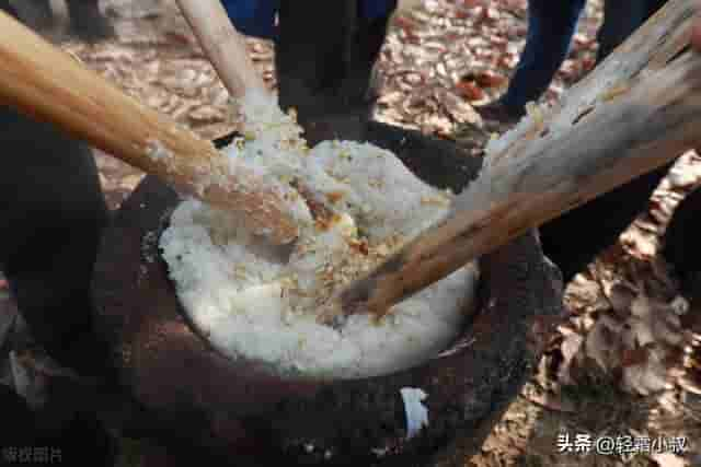 香米糍粑，软糯香醇，冬天里不可或缺的限定美食