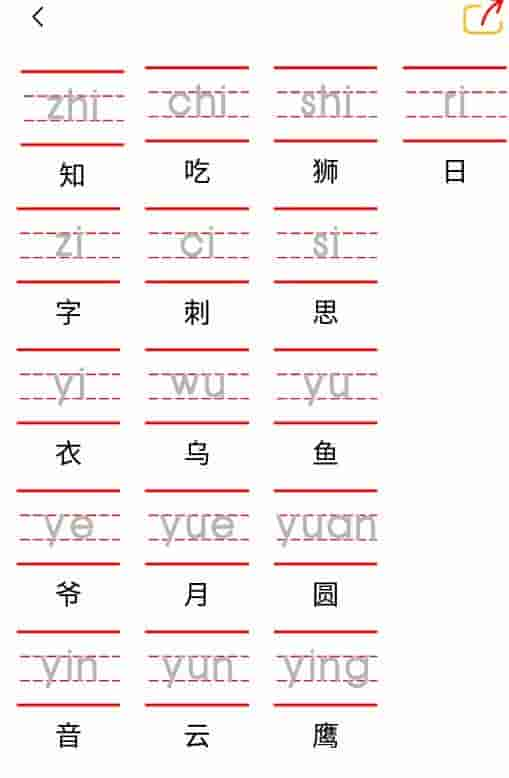 幼升小准备起来：26个汉语拼音字母表读法+写法+笔顺