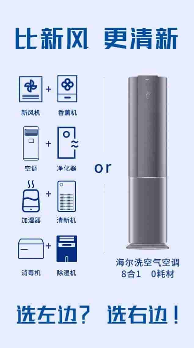 空气真能洗干净？看海尔空调水箱变化就明白了