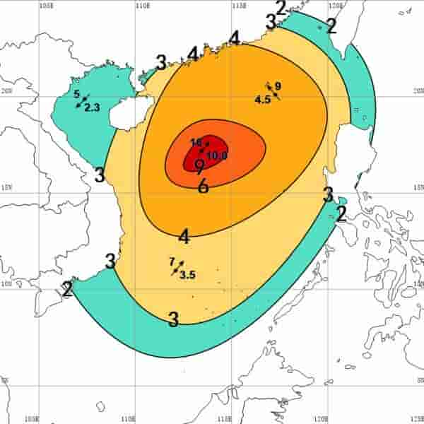 三级预警！“奥鹿”已进入南海！大风暴雨即将来袭！17号台风也生成了……