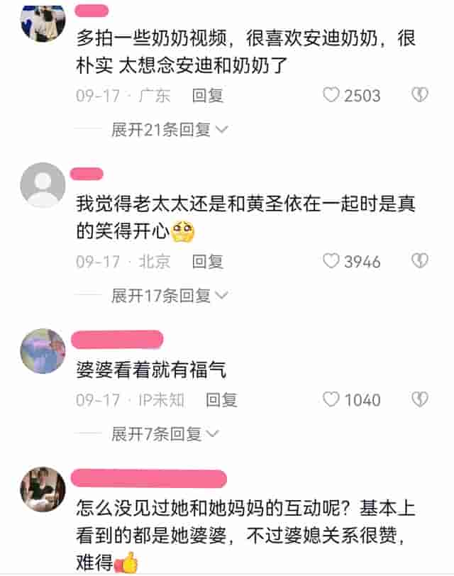 同样都是孝敬婆婆，为何网友对黄圣依和对她嫂子的评价差这么多？