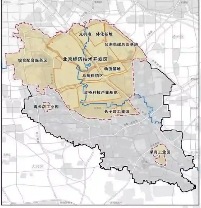 北京全国科技创新中心主平台——包含经济技术开发区的三城一区