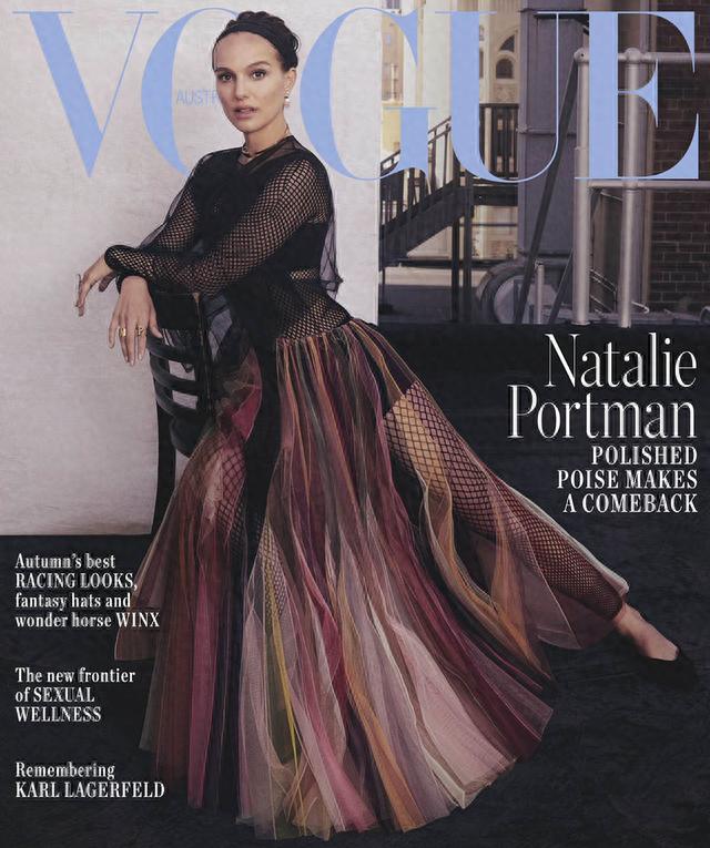 美国女星娜塔莉·波特曼 (Natalie Portman)的时尚杂志大片