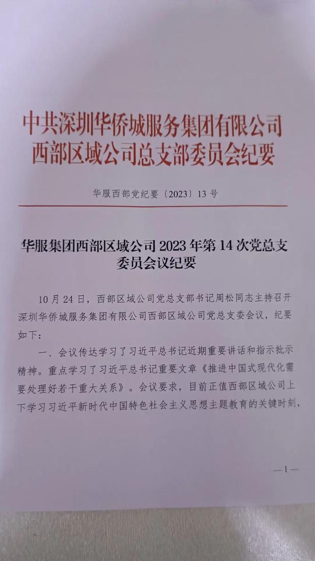 “我为华侨城背了黑锅，现被扫地出门”