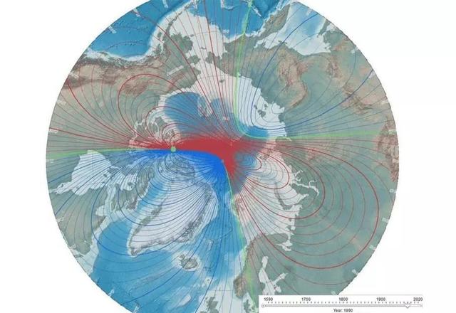 地磁翻转了？磁北极向南漂移2250公里，“纵穿”中国只是时间问题