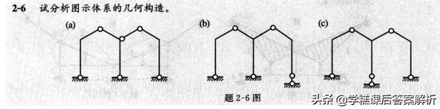 龙驭球 结构力学 l 基本教程(第3版)习题解析