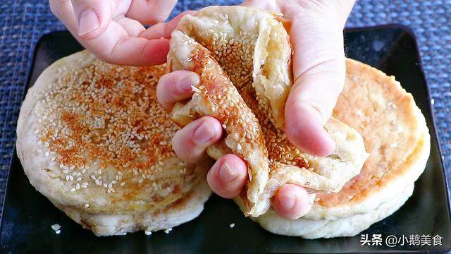 麻酱烧饼这样做太香了，外酥里软、层层飘香，吃一次就念念不忘