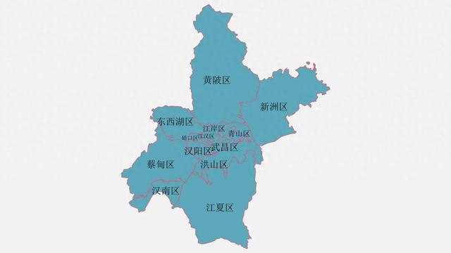 武汉2023年各区GDP公布：12个区突破千亿，江岸区第5，汉阳区第13