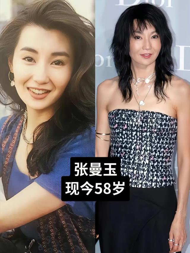 盘点23位香港女明星，年轻时候与现在对比照，和她们的代表作品