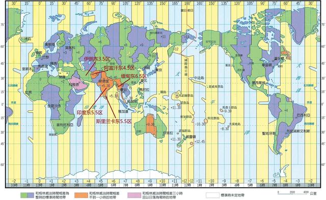 为什么南亚国家印度的时区，会选择东5.5区作为国家标准时间