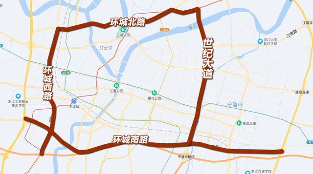 你知道吗？中兴路才是最初宁波环城东路的人选，但为什么落选了呢