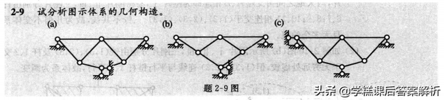 龙驭球 结构力学 l 基本教程(第3版)习题解析