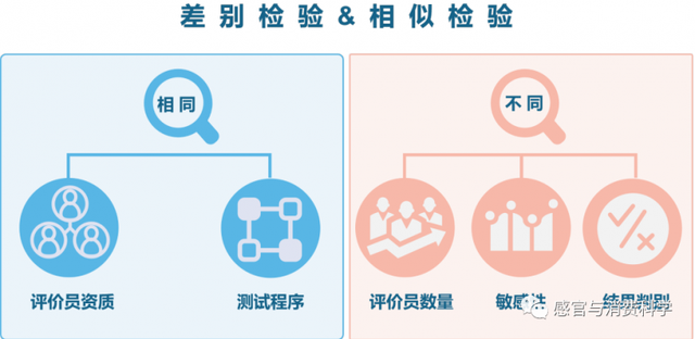 【感官知识】三点检验之差别&相似