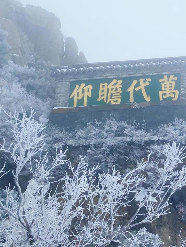 冬季旅游必打卡！泰山之巅一到冬天就美出天际