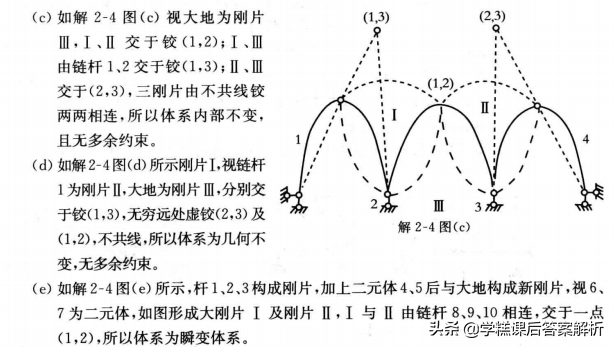 龙驭球 结构力学 l 基本教程(第3版)习题解析