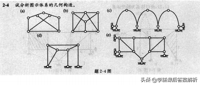 龙驭球 结构力学 l 基本教程(第3版)习题解析