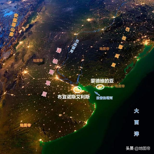 阿根廷和乌拉圭都是西班牙殖民地，为何分成两个国家？