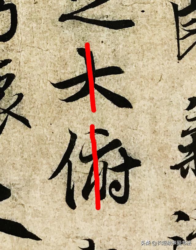 “俯”字对王羲之说：我想做个“绅士”！王羲之点点头：如你所愿