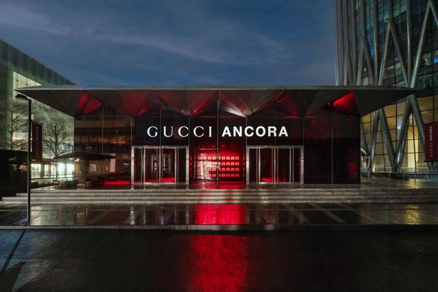 “Gucci Ancora 古驰安可拉红”同期登陆中国多城