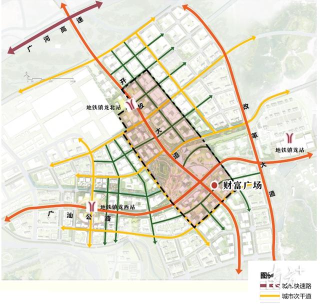 财富广场封顶！中新广州知识城崛起一座商业地标