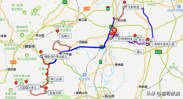 四川省眉山市十大景区有哪些？自驾游如何安排行程？