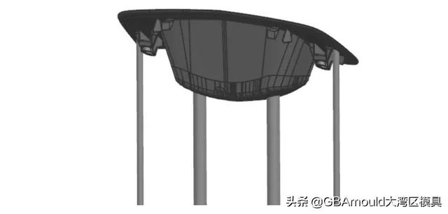 汽车内门把手注射模结构优化设计