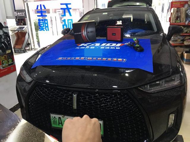 长城WEY P8汽车音响改装凯笛D818S DSP-重庆潭旭物资