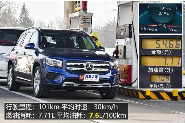 1.3T、7座SUV，三十多万买入门版奔驰GLB 200，值不值？