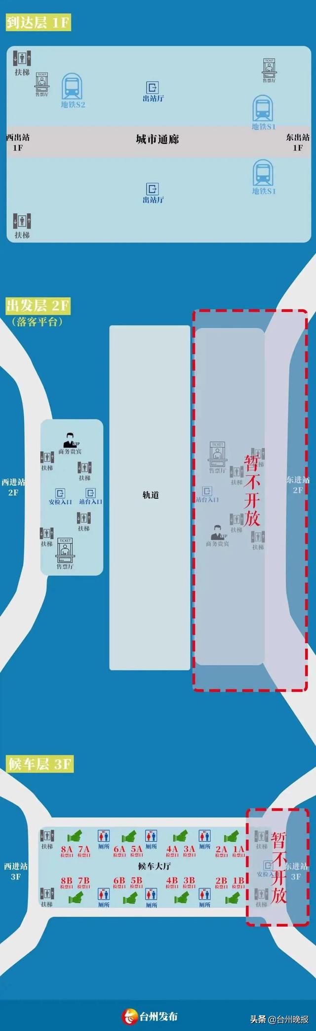 杭台高铁台州站怎么走？有哪些人性化设施？停车场咋收费，公交咋安排？看过来