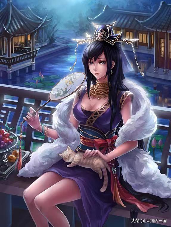 三国杀女将皮肤盘点，每一个都是明艳动人，妩媚婀娜的极品女神