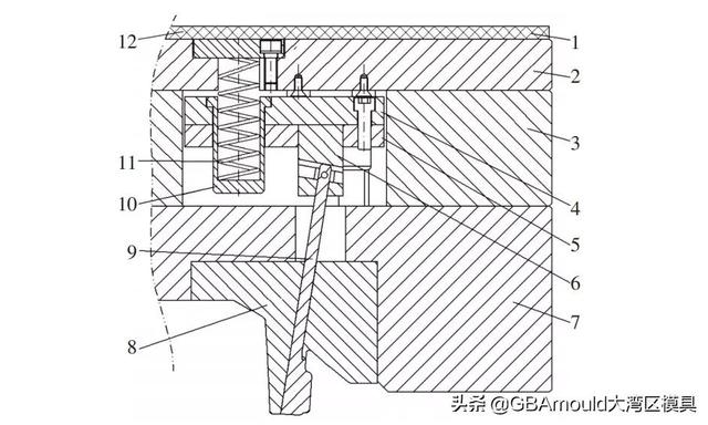 汽车内门把手注射模结构优化设计