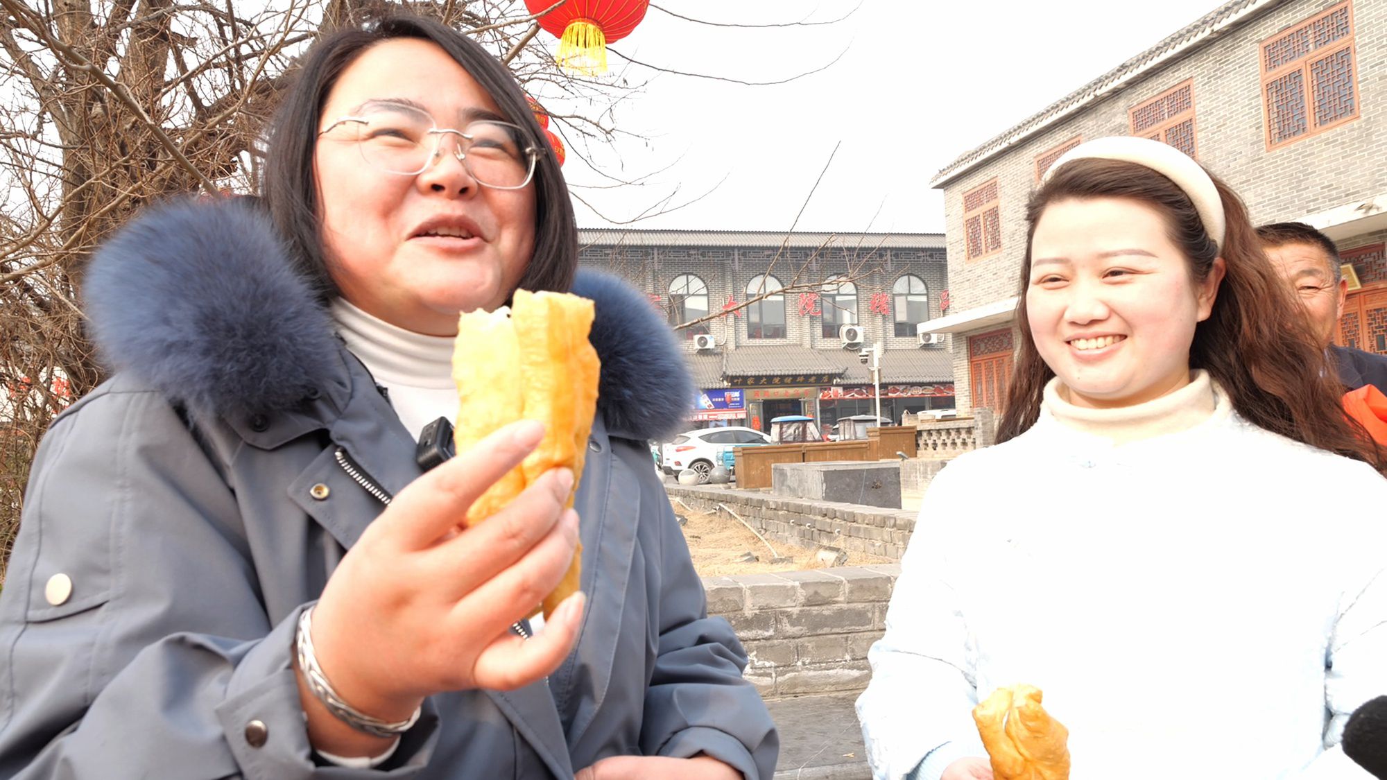 新春走基层丨邓城人的油条擂台赛