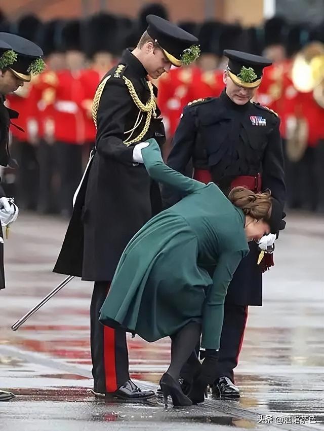 各国王妃背影照：凯特高挑纤瘦，戴安娜优雅迷人，她更是一战成名