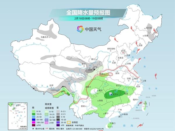 南方多地阴雨连连湿冷感明显 北方大部晴燥持续干冷为主